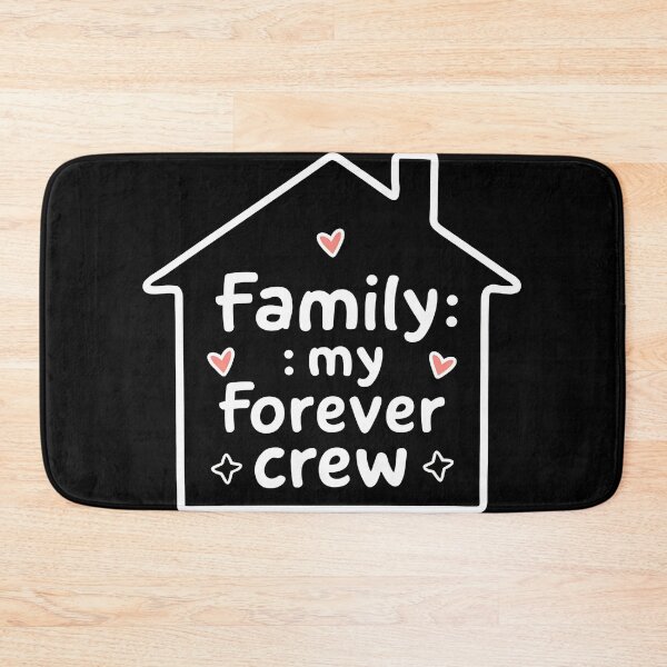 Item preview, "Family: My Forever Crew" American Family Day T-Shirt designed and sold by AI-volution.