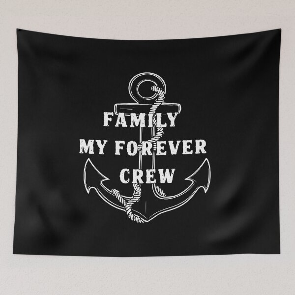 Item preview, "Family: My Forever Crew" American Family Day T-Shirt designed and sold by AI-volution.
