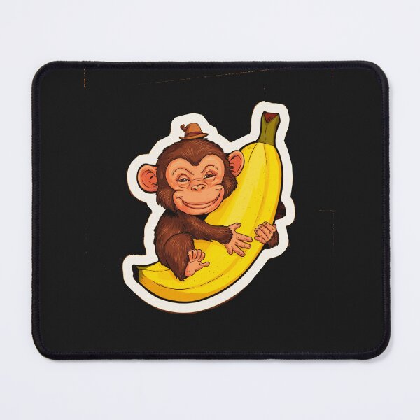 Item preview, Small cute funny monkey designed and sold by AnimalsDH305.