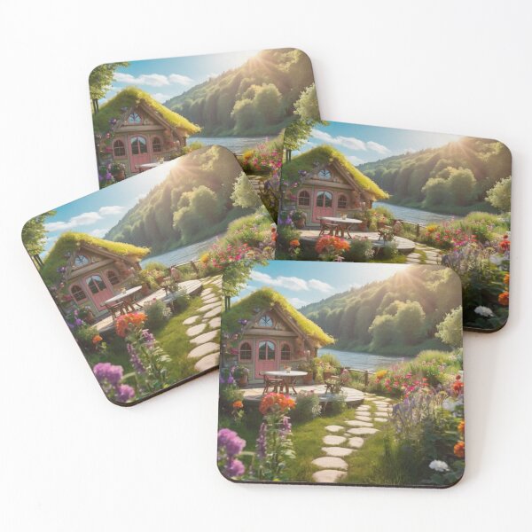 Item preview, Floral Garden Cottage designed and sold by BlareBlare.
