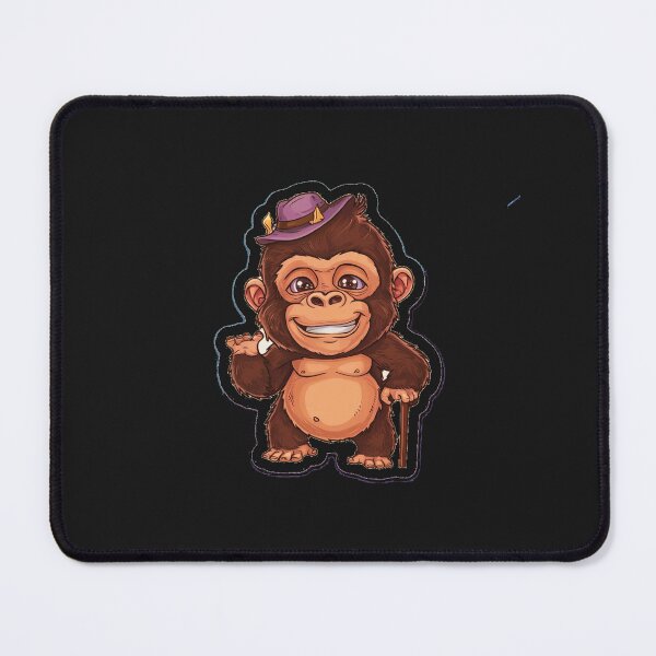 Item preview, Small cute funny monkey designed and sold by AnimalsDH305.