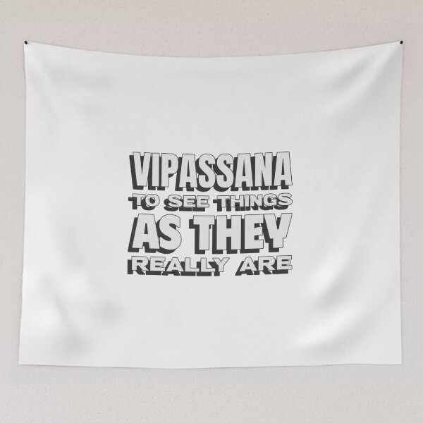 Item preview, Vipassana Meditation To See Things As They Really Are designed and sold by GraTEEtude.