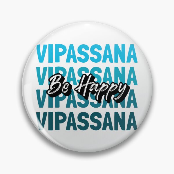 Item preview, Vipassana Meditation Be Happy designed and sold by GraTEEtude.