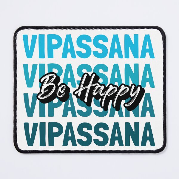 Item preview, Vipassana Meditation Be Happy designed and sold by GraTEEtude.