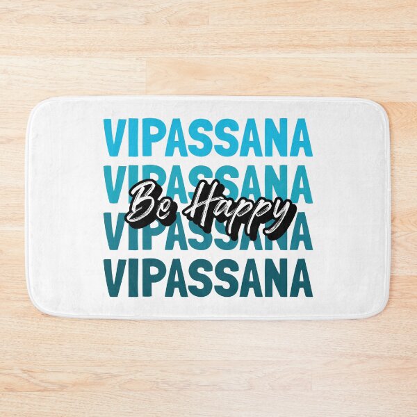Item preview, Vipassana Meditation Be Happy designed and sold by GraTEEtude.