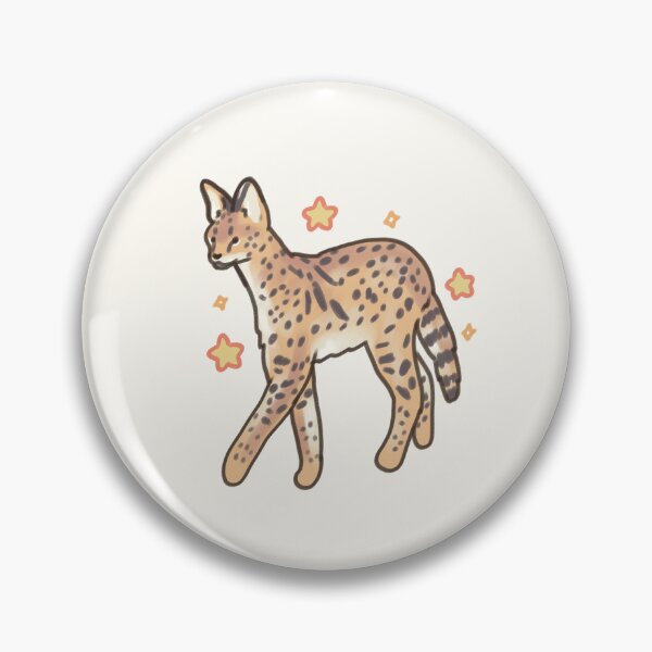Item preview, Cute Serval  designed and sold by Artofmayara.