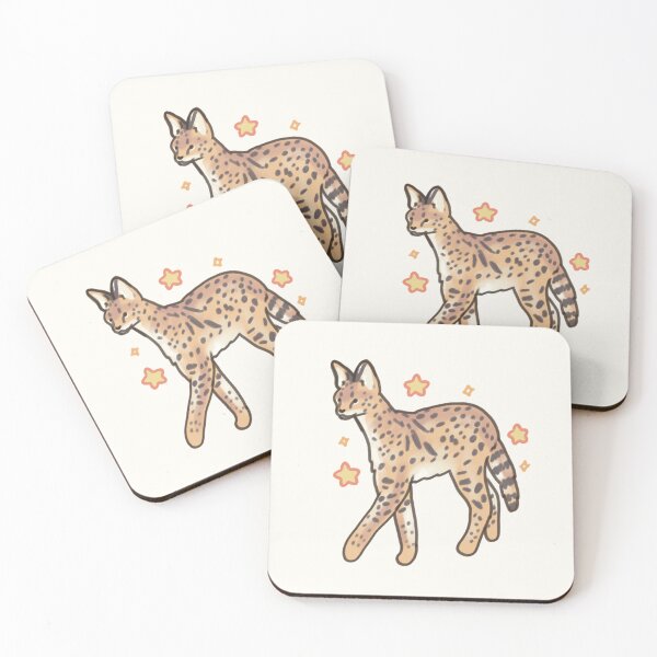 Item preview, Cute Serval  designed and sold by Artofmayara.