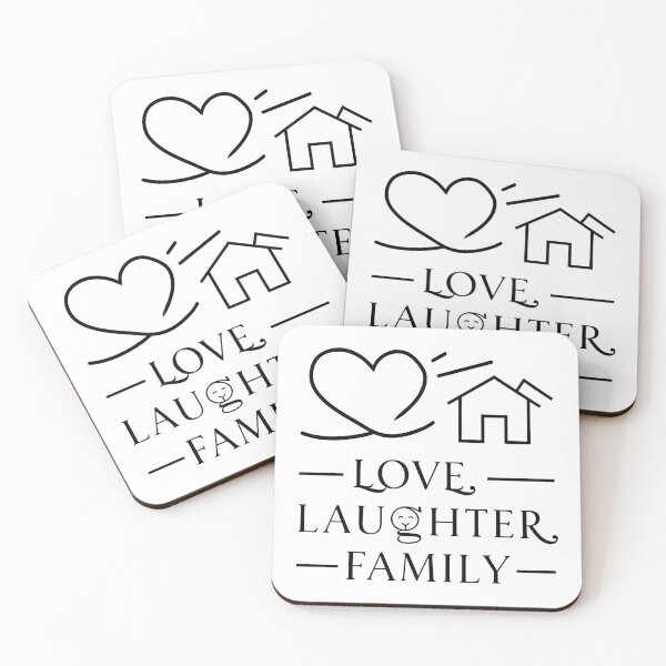 Item preview, "Love, Laughter, Family" American Family Day T-Shirt designed and sold by AI-volution.