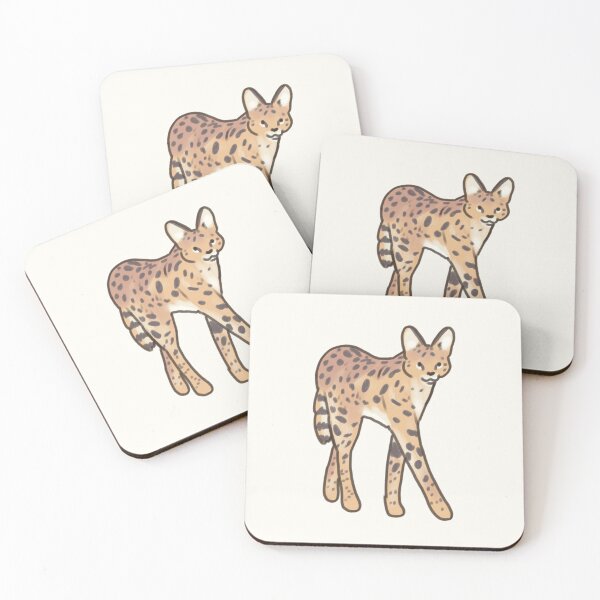 Item preview, Serval illustration  designed and sold by Artofmayara.