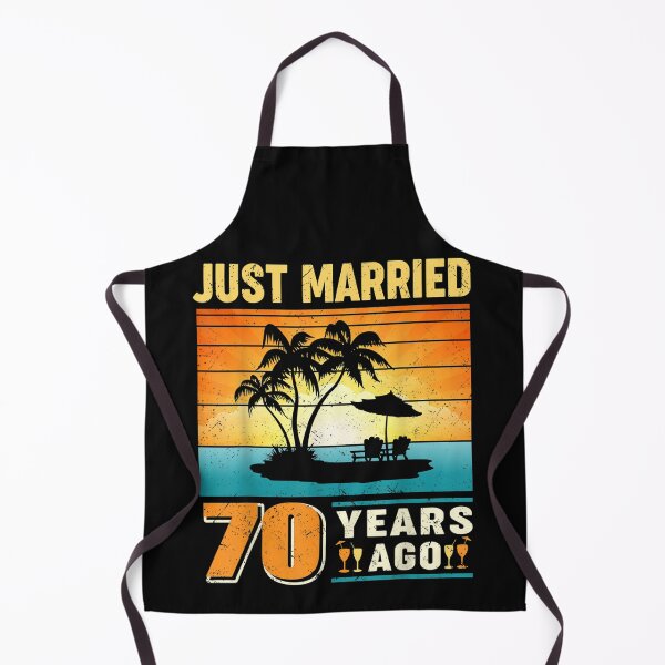Item preview, Just Married 70 Years Ago designed and sold by skeastore.