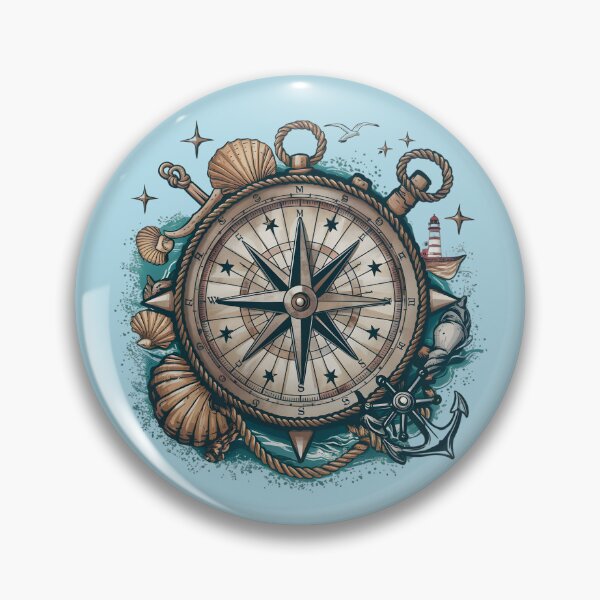Item preview, compass of the beach designed and sold by mood-draftsman.