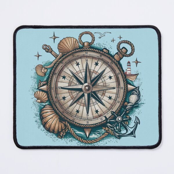 Item preview, compass of the beach designed and sold by mood-draftsman.