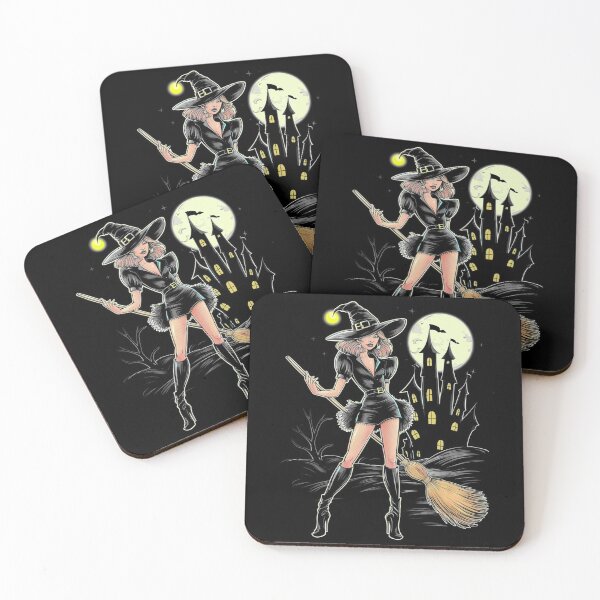 Item preview, Halloween theme 2, witch, bat, moon, pumkin, castle, spooky designed and sold by sinemsworld1.