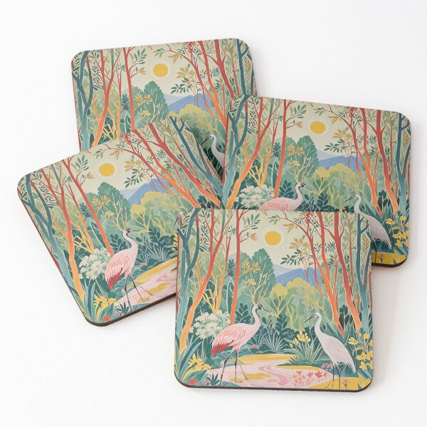 Item preview, Dancing Cranes designed and sold by Lizetteh.