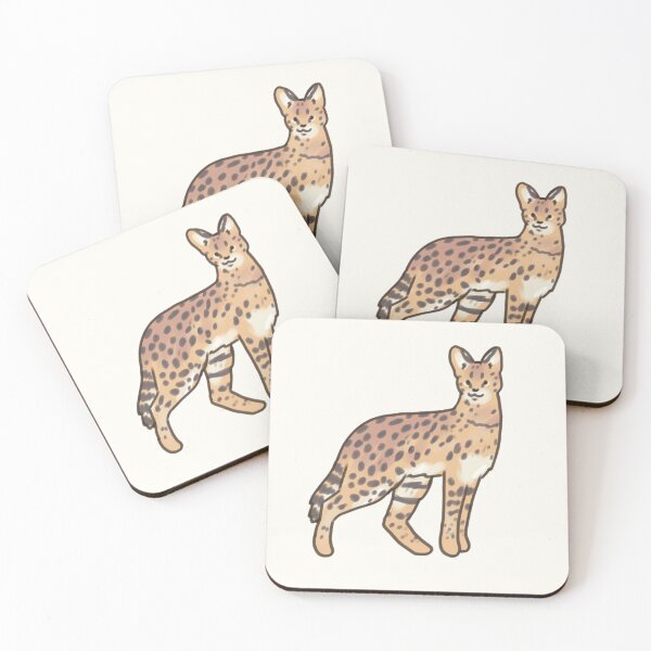 Item preview, Serval drawing  designed and sold by Artofmayara.