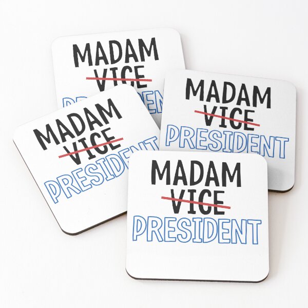 Item preview, Madam President Cross Off Vice - Democrat Kamala Harris 2024 Political Election Vote designed and sold by FineElephant.