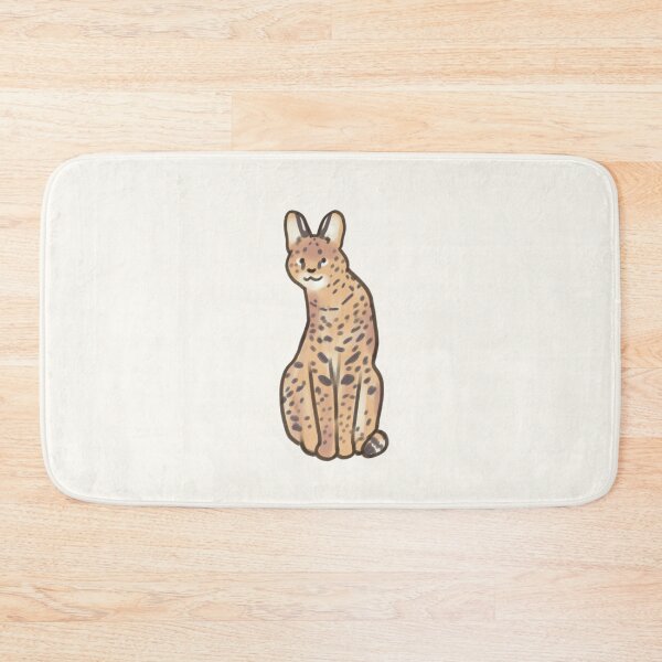 Item preview, Cute Serval   designed and sold by Artofmayara.