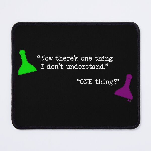 Item preview, Clue One Thing Quote designed and sold by SpectreSparkC.