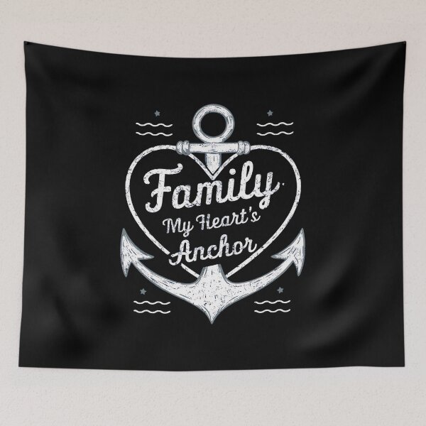 Item preview, "Family: My Heart's Anchor" T-Shirt for American Family Day designed and sold by AI-volution.