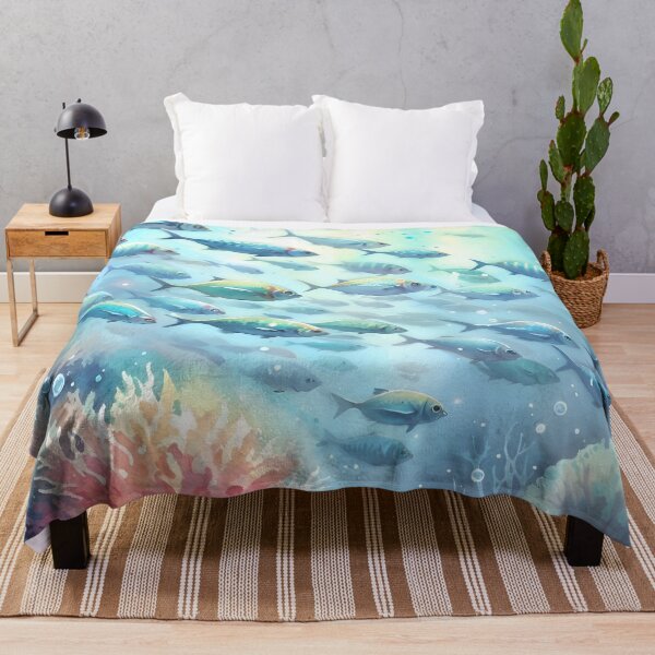 Item preview, Fish And Coral Reef designed and sold by RubisLeaf.
