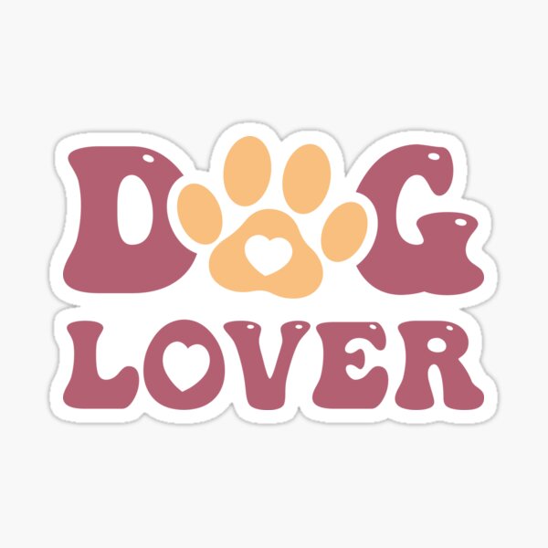 Item preview, Slogan "Dog Lover" designed and sold by nesxdan.