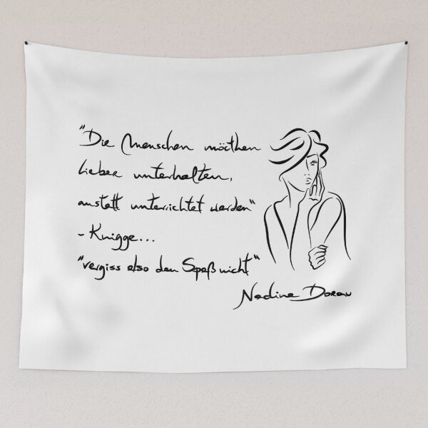 Item preview, Nadine Dorau _ Etiquette saying | Quote - 01 "BLACK SERIES" _ Handmade designed and sold by Nadine Dorau.