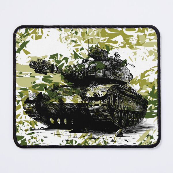 Item preview, Tank in military camouflage designed and sold by StonePine.