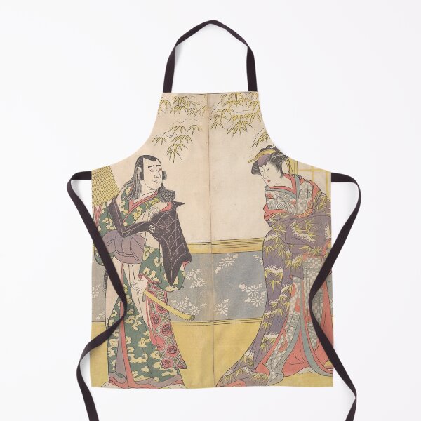 Item preview, Traditional Japanese Kabuki Actors: Woodblock Print, 18th Century designed and sold by AnimaliaStar.