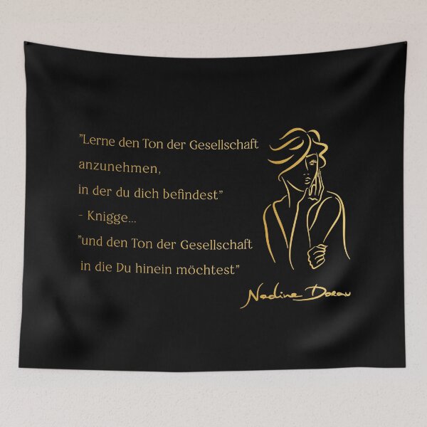 Item preview, Nadine Dorau _ Etiquette saying | Quote - 06 "GOLDEN SERIES" designed and sold by Nadine Dorau.