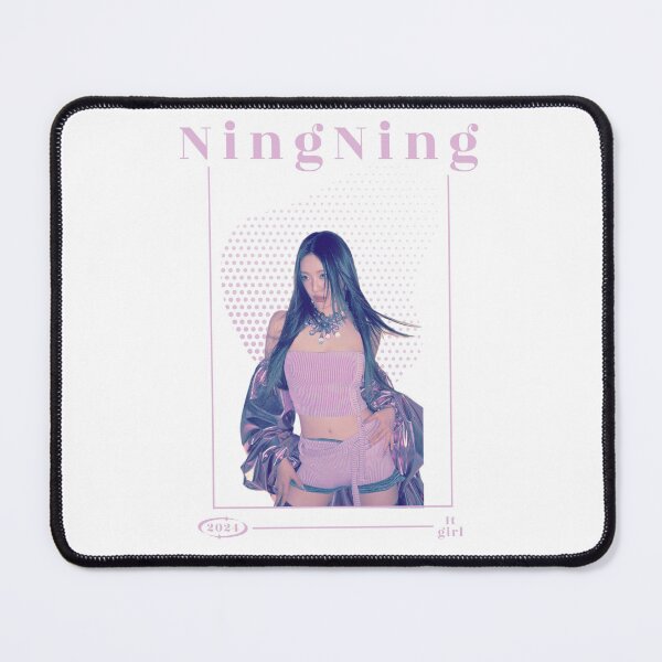 Item preview, Ning Ning Aespa Kpop Lindo Rosa designed and sold by Ktinn.
