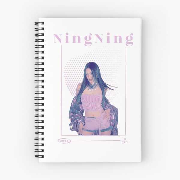 Item preview, Ning Ning Aespa Kpop Lindo Rosa designed and sold by Ktinn.