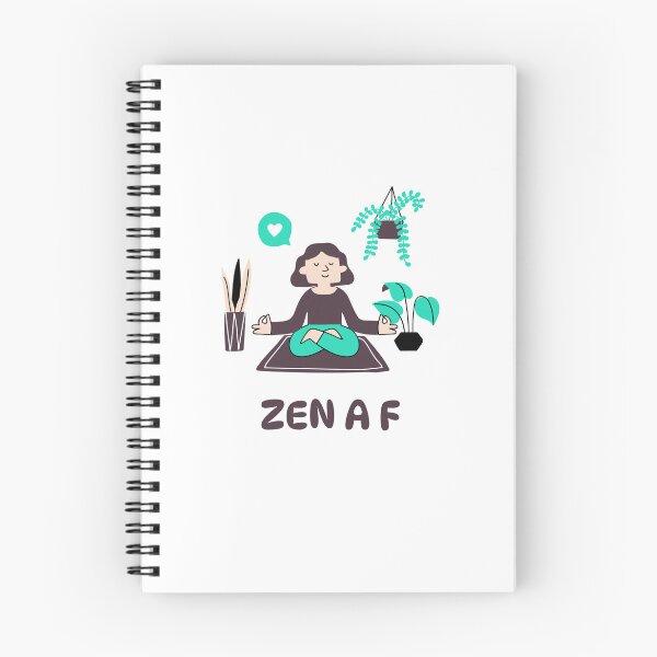 Item preview, Zen AF Meditation Spiritual Peace designed and sold by GraTEEtude.