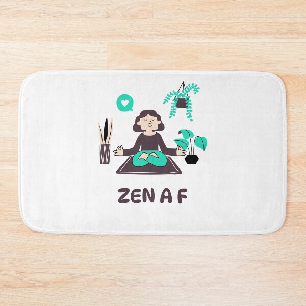 Item preview, Zen AF Meditation Spiritual Peace designed and sold by GraTEEtude.