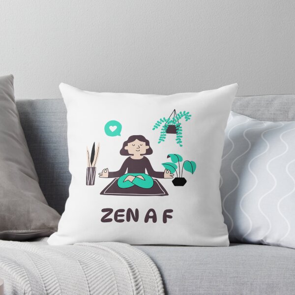 Item preview, Zen AF Meditation Spiritual Peace designed and sold by GraTEEtude.