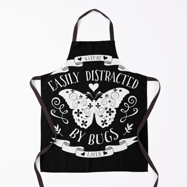 Item preview, Easily Distracted by Bugs Nature Lover designed and sold by AntiqueImages.