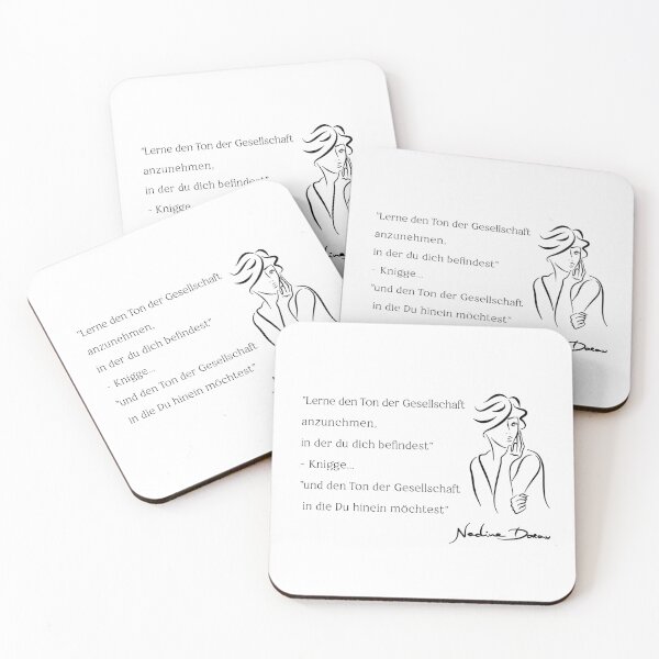 Item preview, Nadine Dorau _ Etiquette saying | Quote - 06 "BLACK SERIES" designed and sold by Nadine Dorau.