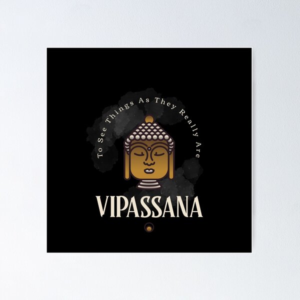 Item preview, Vipassana Meditation To See Things As They Really Are designed and sold by GraTEEtude.