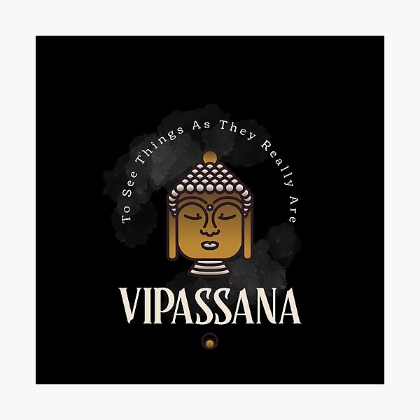 Item preview, Vipassana Meditation To See Things As They Really Are designed and sold by GraTEEtude.