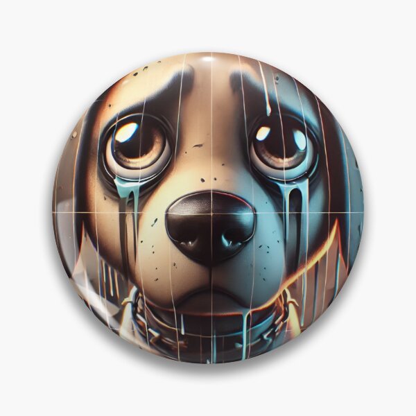 Item preview, Crying Cyber Pup designed and sold by BillyD-Art.