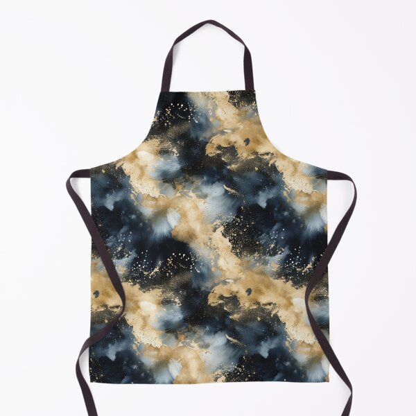 Item preview, Watercolor Golden Splashes Painting Patterns designed and sold by Mandie Kuo.