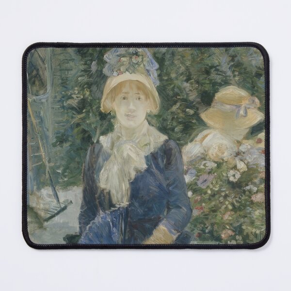 Item preview, artist berthe morisot, berthe morisot paintings, painter berthe morisot, berthe morisot art, berthe morisot autoportrait, berthe morisot artwork designed and sold by rosa-reid.