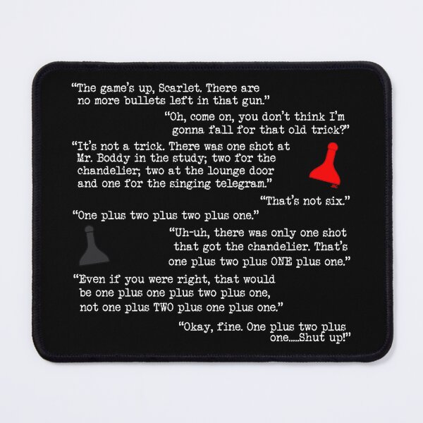 Item preview, Clue One Plus Quote designed and sold by SpectreSparkC.