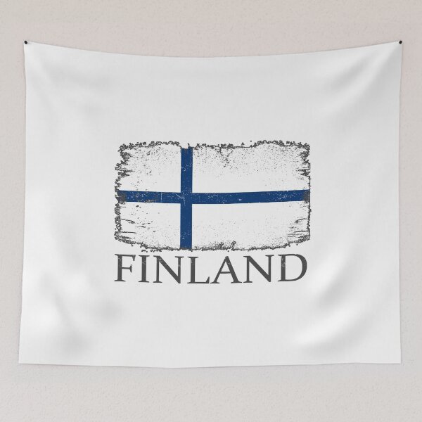 Item preview, Finland Country Flag Finland Country Tourist Finland Team designed and sold by farhanhafeez.