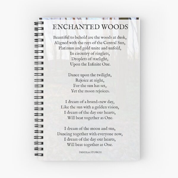 Item preview, Enchanted Woods Poem designed and sold by Pamela Storch.
