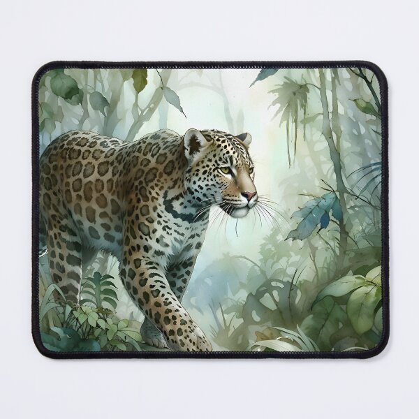 Item preview, Leopard In The Jungle designed and sold by RubisLeaf.
