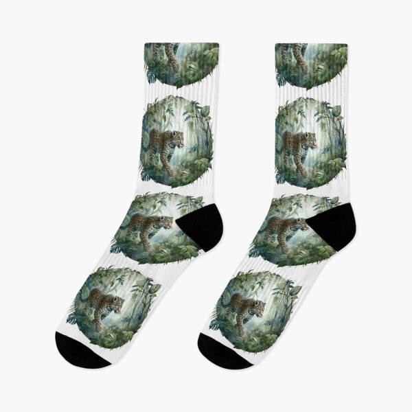 Item preview, Leopard In The Jungle designed and sold by RubisLeaf.