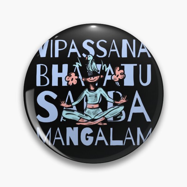 Item preview, Vipassana Meditation Bhavatu Sabba Mangalam designed and sold by GraTEEtude.
