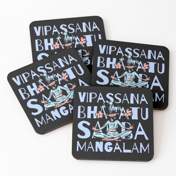 Item preview, Vipassana Meditation Bhavatu Sabba Mangalam designed and sold by GraTEEtude.