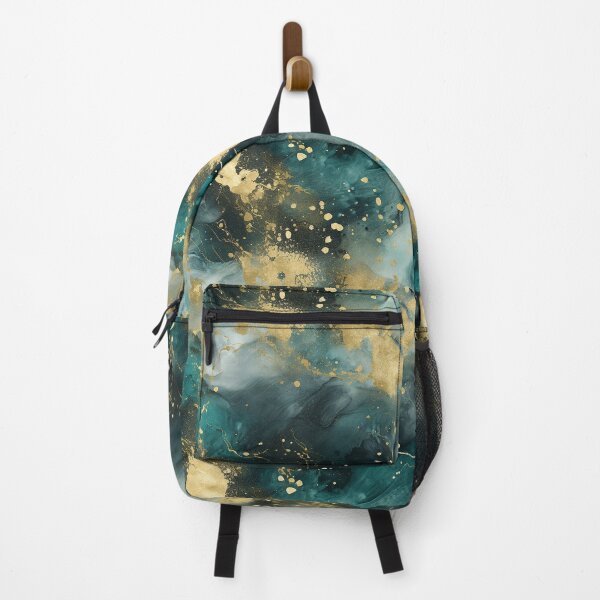Item preview, Watercolor Golden Splashes Painting Patterns designed and sold by Mandie Kuo.