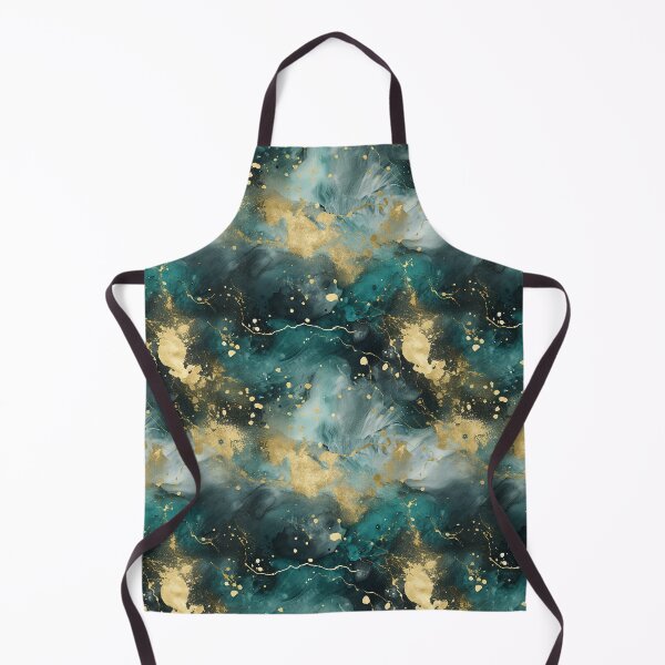 Item preview, Watercolor Golden Splashes Painting Patterns designed and sold by Mandie Kuo.